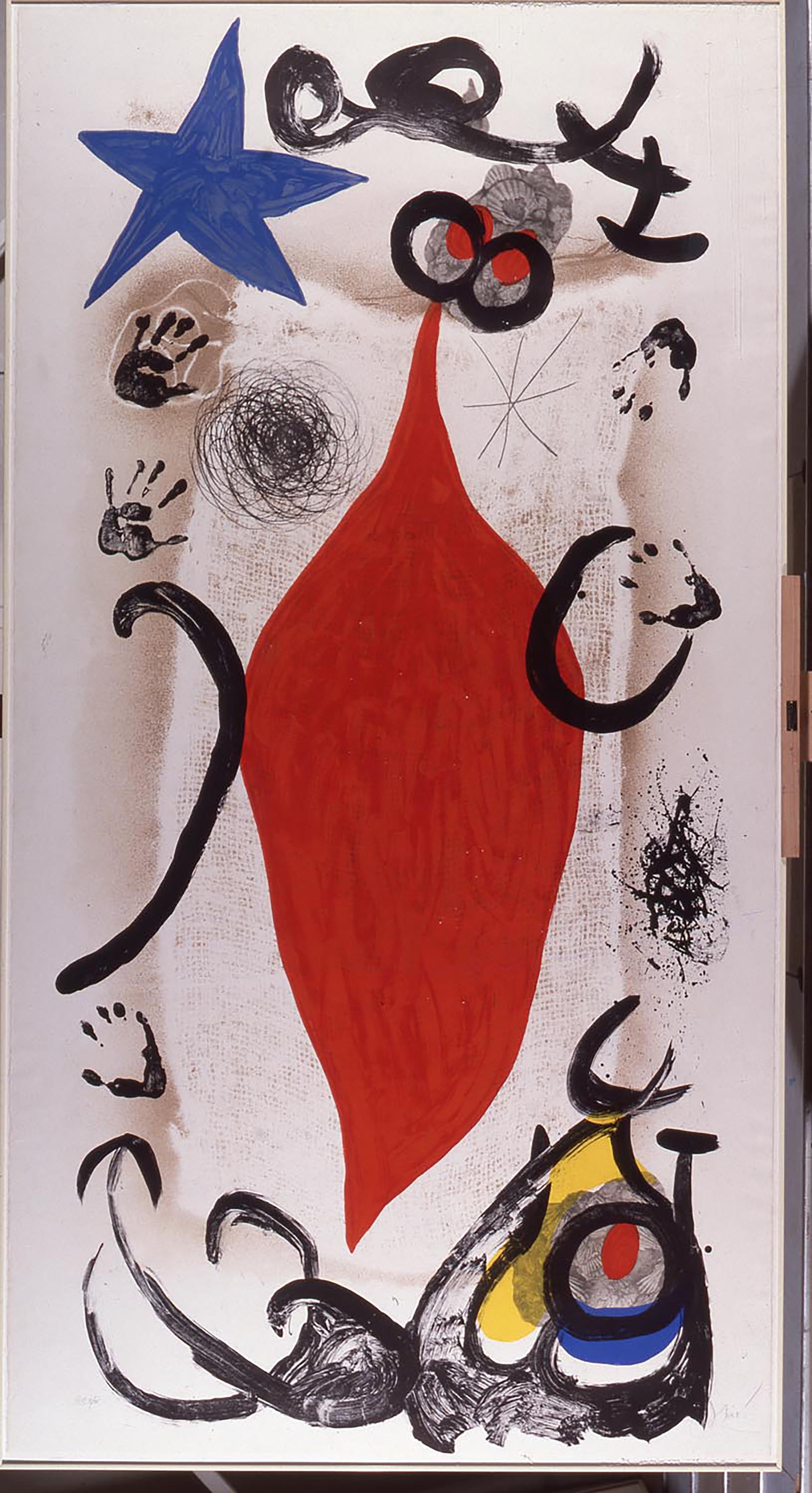 Joan Miru00f3, La grande u00e9caillu00e8re, 1975